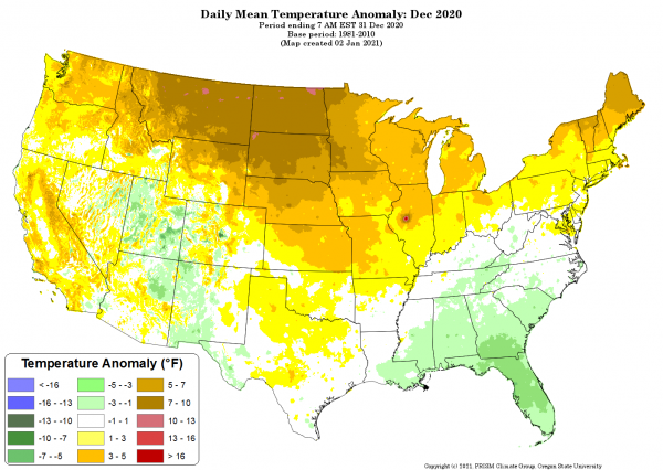 December 2020 – Continued Warm and Wet Across Delaware - Delaware ...