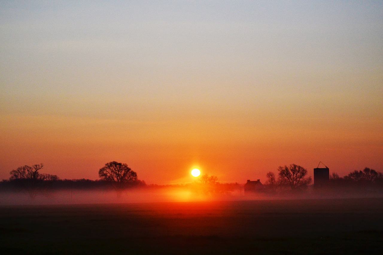 Sunrise in Delaware