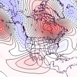 500hPa geopotential height map for September 2023