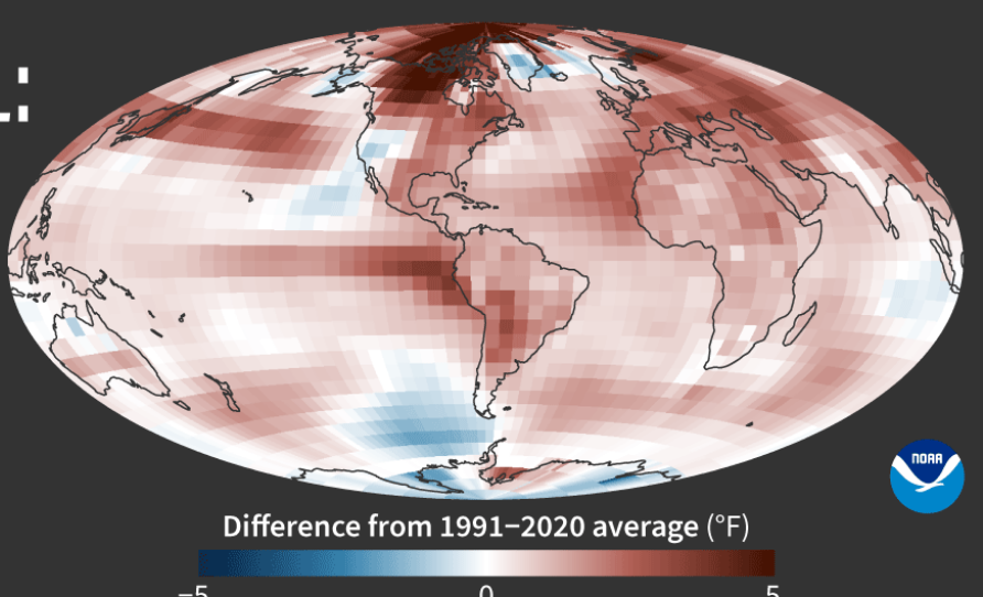 2023 Was The World's Warmest Year Of Record - Delaware Climate Office